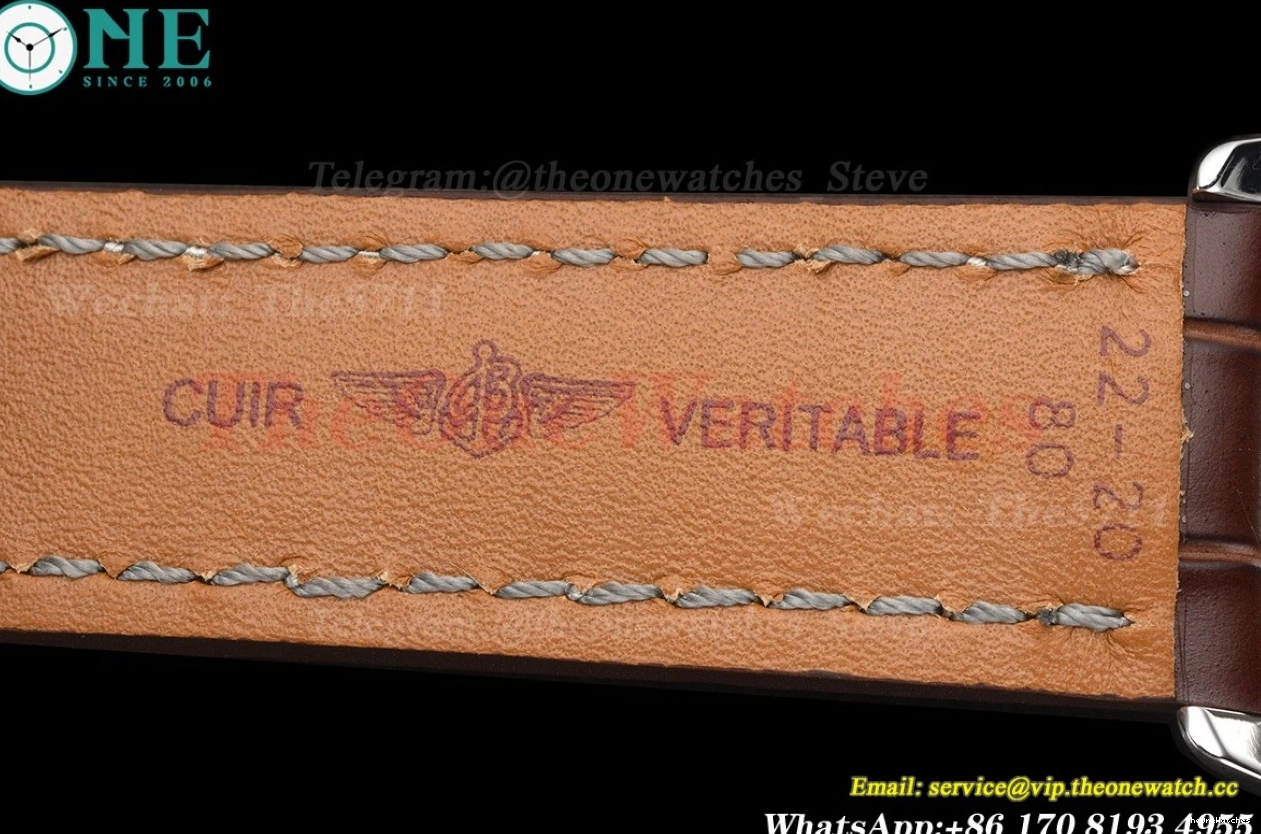 Brown Chronograph Mod B01 Premier SS LE A7750 V2 42mm Reddish Dial BLSF 0330